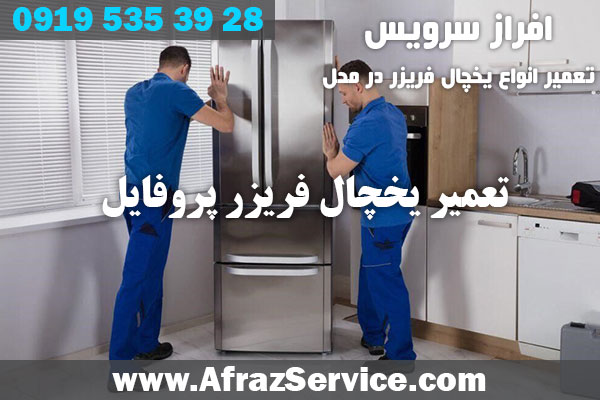 تعمیر یخچال فریزر پروفایل